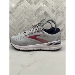 Brooks Addiction GTS 15 Running Shoes Women's 7.5D Gray Mesh Lace Up 7.5 D